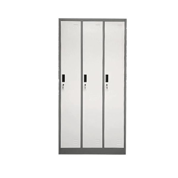 Three Door Metal Wardrobe}