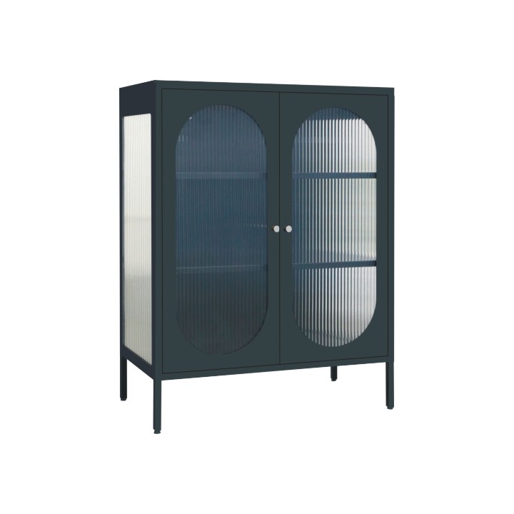3 Sides Glass Cabinet}
