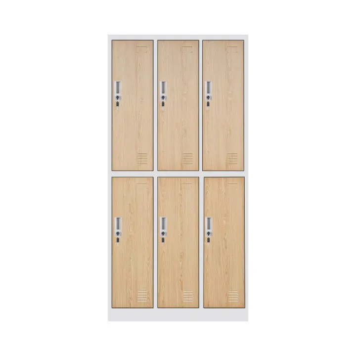 6 Doors Woode Transfer Locker