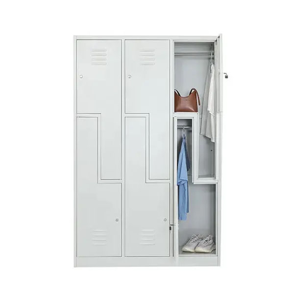 Z Shape Door Steel Locker}