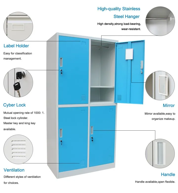 4 door locker